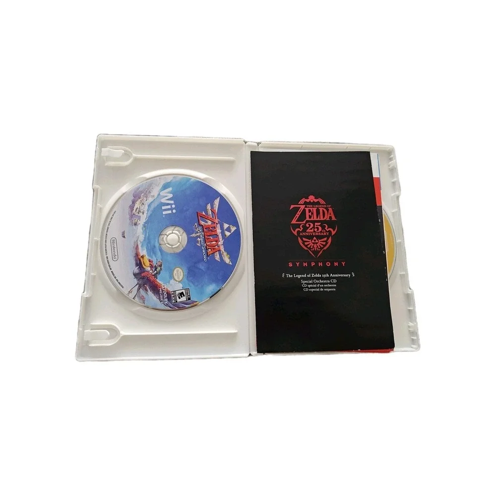 Legend Of Zelda Skyward Sword (Wii 2011) - CIB w/ Music CD Plus NIB‎ sensor!
